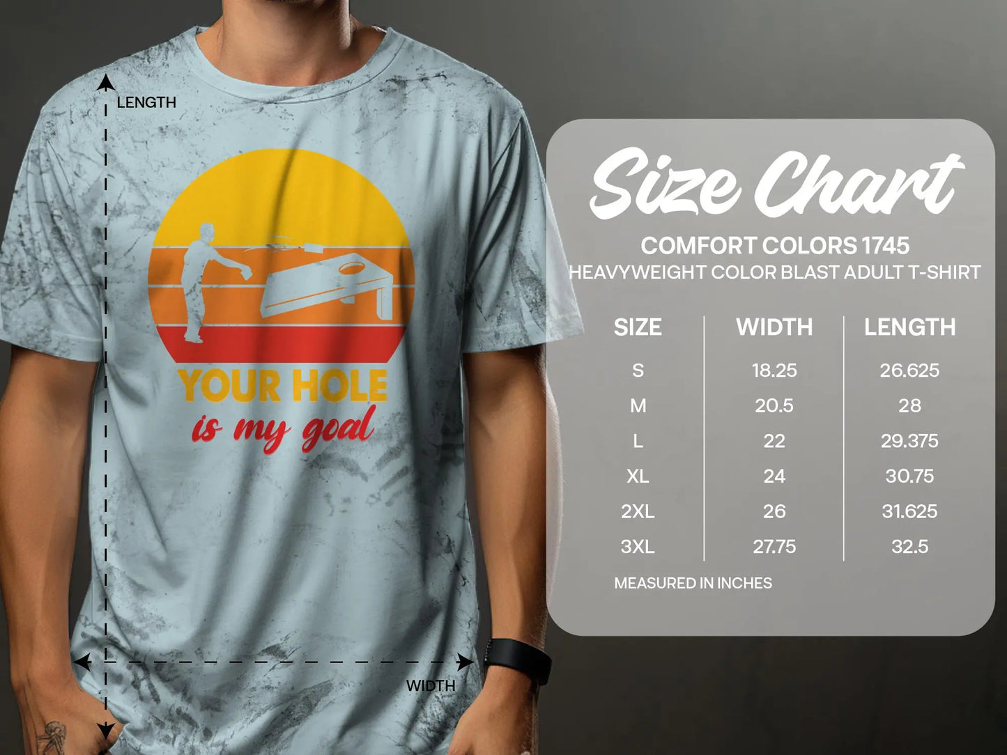 Cornhole Game Play Tee-Shirt All Sizes - Creations Unlimited