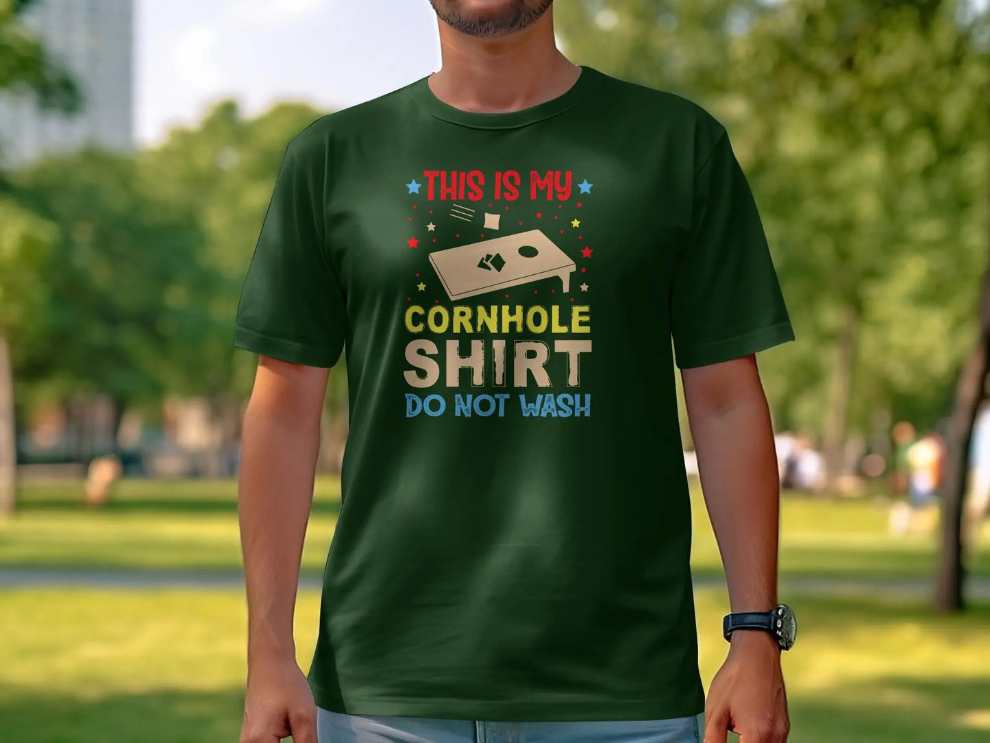 Cornhole Game Play Tee-Shirt All Sizes - Creations Unlimited