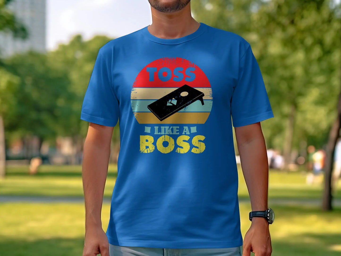 Cornhole Game Play Tee-Shirt All Sizes - Creations Unlimited