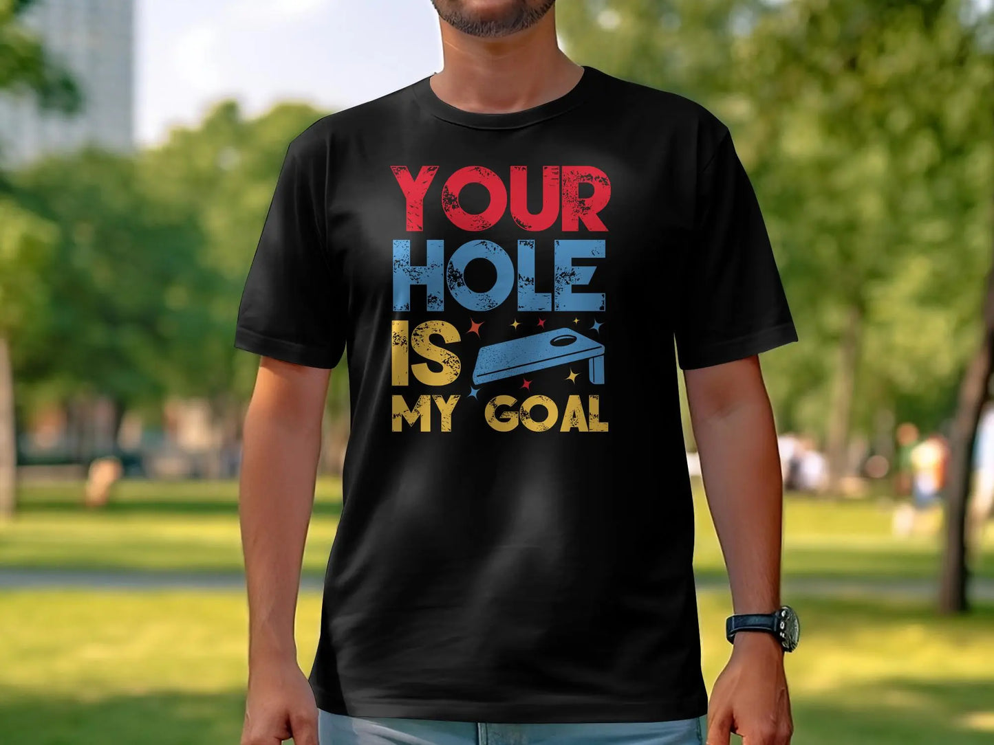 Cornhole Game Play Tee-Shirt All Sizes - Creations Unlimited