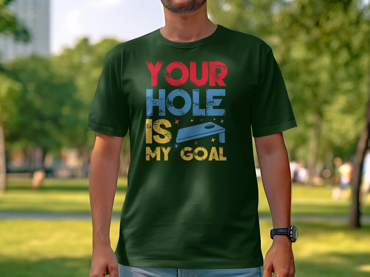 Cornhole Game Play Tee-Shirt All Sizes - Creations Unlimited