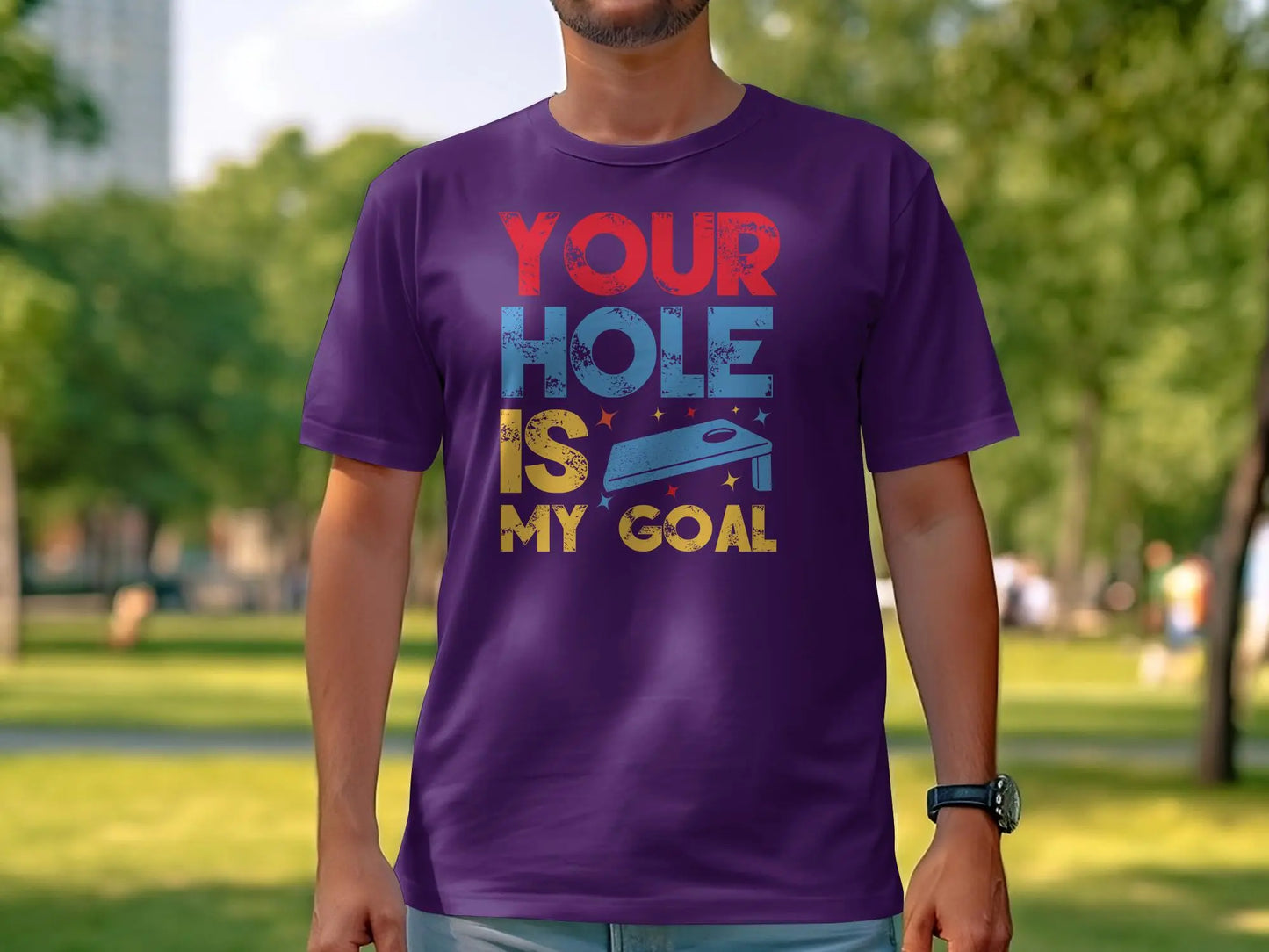 Cornhole Game Play Tee-Shirt All Sizes - Creations Unlimited