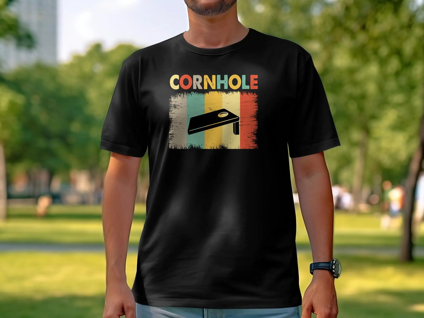 Cornhole Game Play Tee-Shirt All Sizes - Creations Unlimited