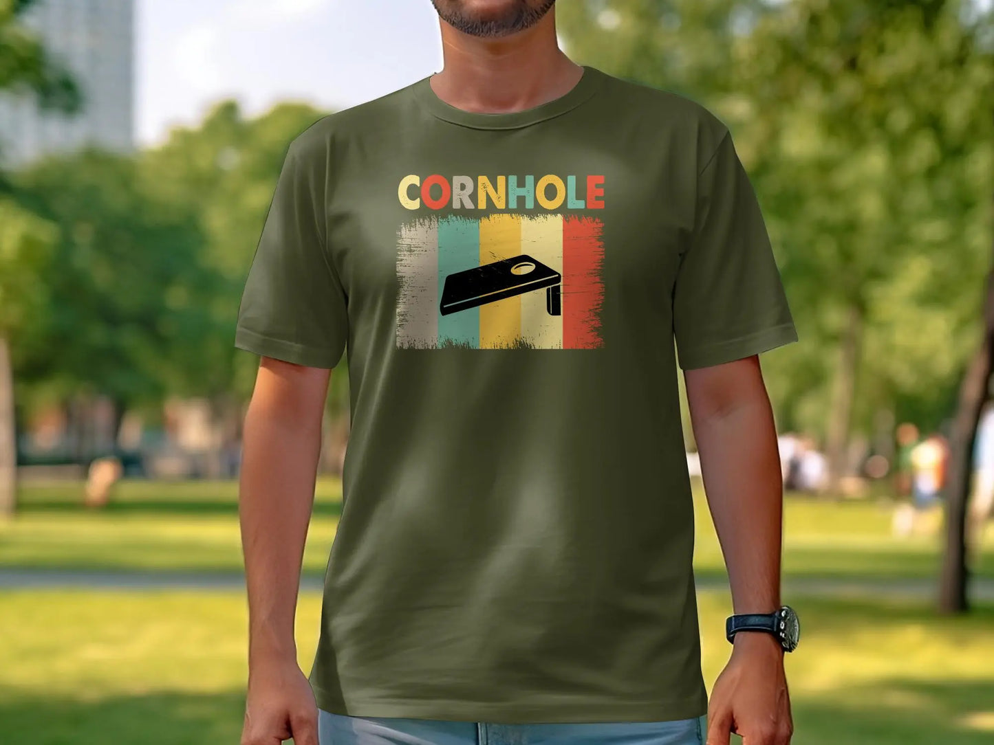 Cornhole Game Play Tee-Shirt All Sizes - Creations Unlimited