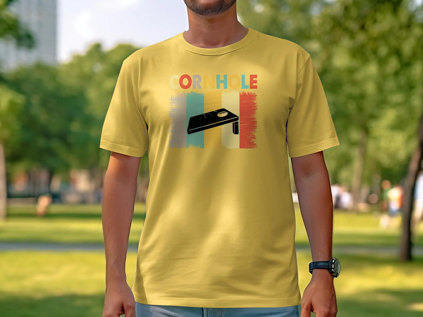 Cornhole Game Play Tee-Shirt All Sizes - Creations Unlimited