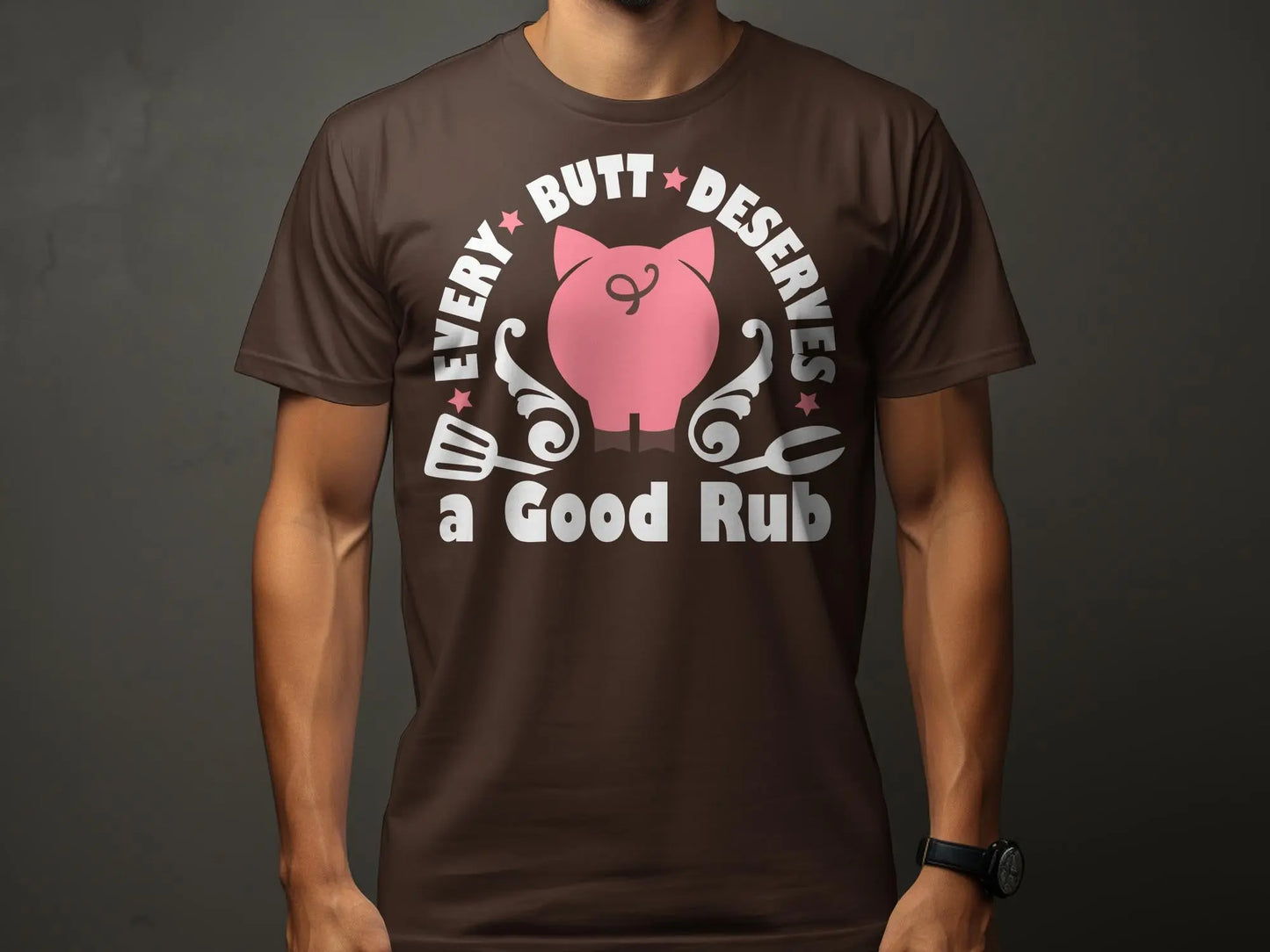 Every Butt Deserves Funny high-quality BBQ outdoor cooking tee-shirt - Creations Unlimited