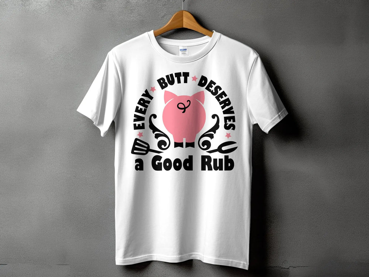 Every Butt Deserves high-quality BBQ outdoor cooking tee-shirt - Creations Unlimited