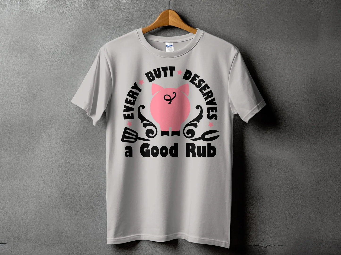 Every Butt Deserves high-quality BBQ outdoor cooking tee-shirt - Creations Unlimited