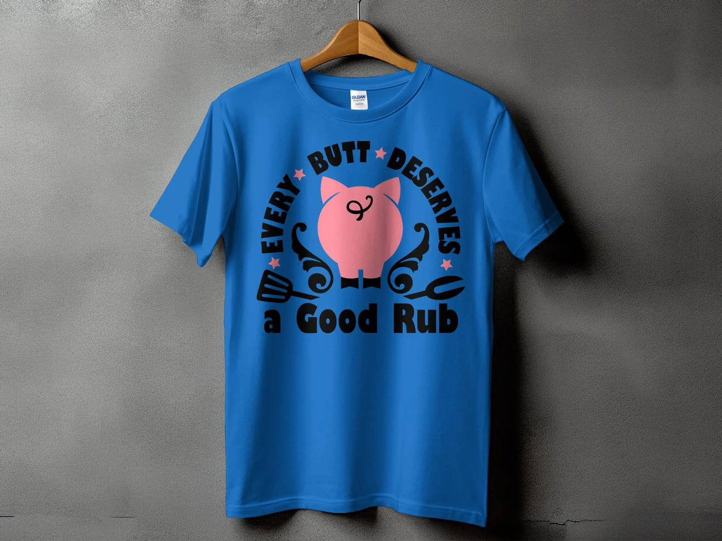 Every Butt Deserves high-quality BBQ outdoor cooking tee-shirt - Creations Unlimited