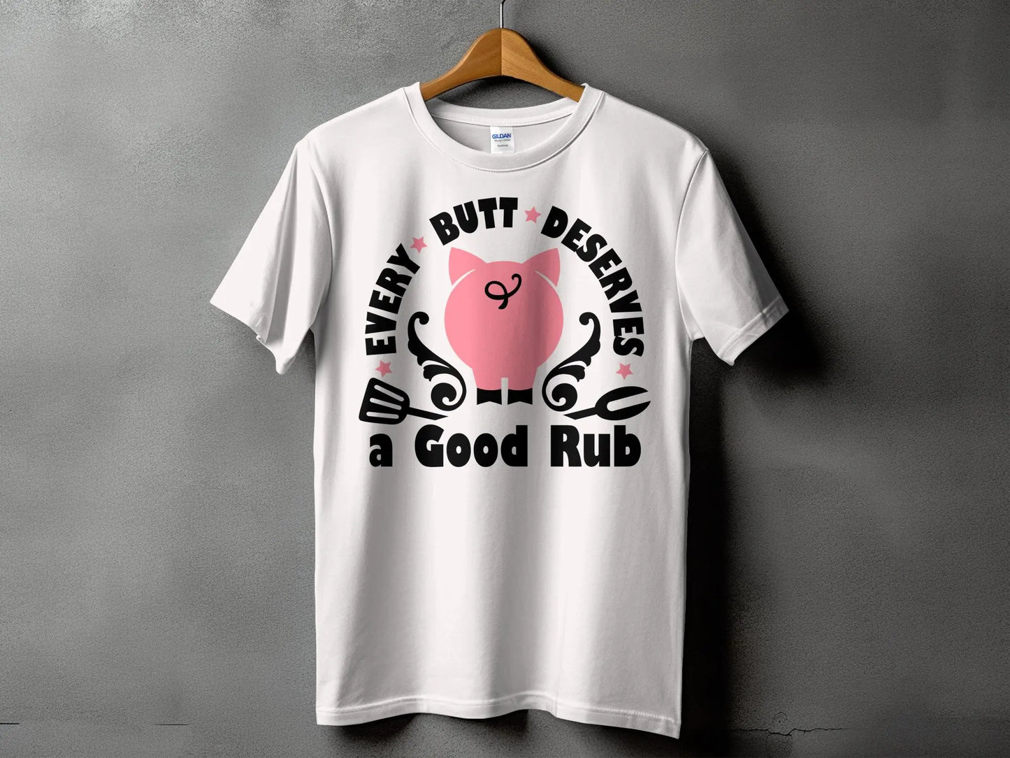 Every Butt Deserves high-quality BBQ outdoor cooking tee-shirt - Creations Unlimited