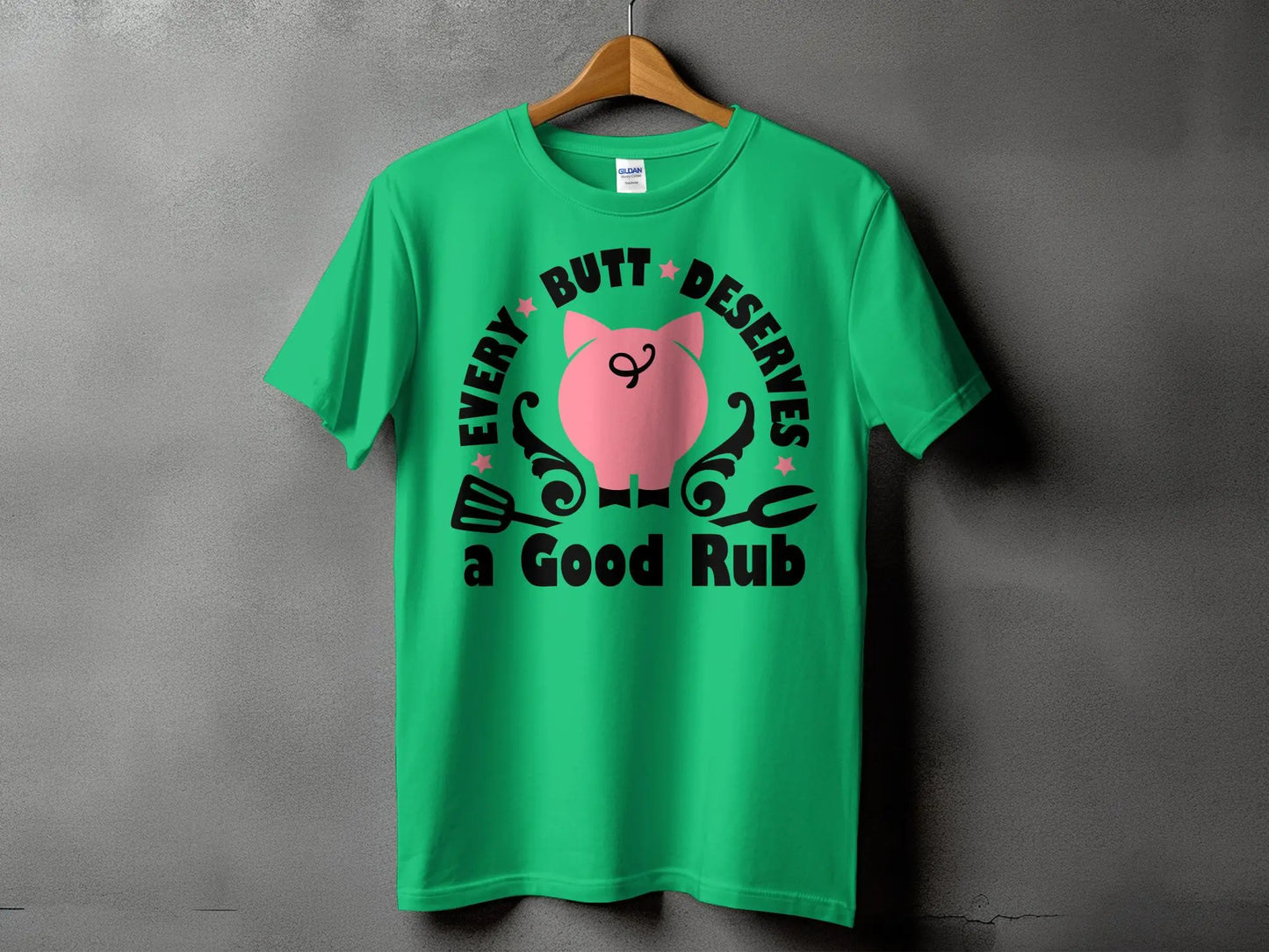Every Butt Deserves high-quality BBQ outdoor cooking tee-shirt - Creations Unlimited