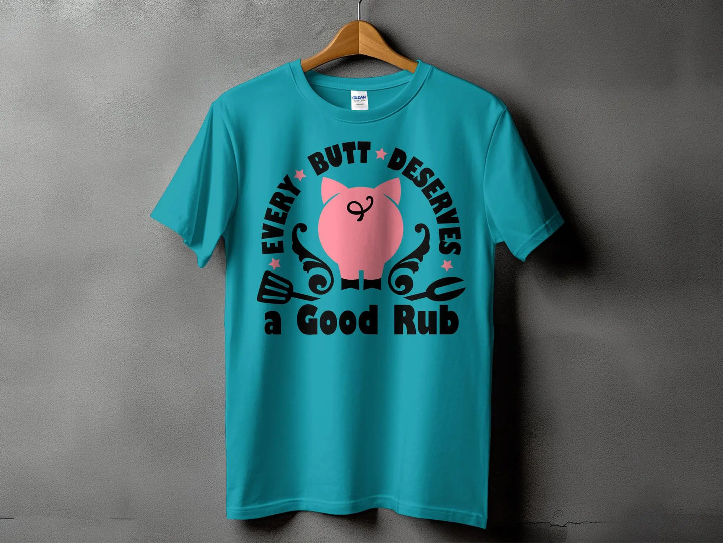 Every Butt Deserves high-quality BBQ outdoor cooking tee-shirt - Creations Unlimited
