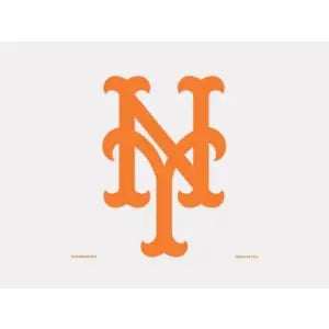 MLB New York Mets 93884010 Perfect Cut Color Decal, 4" x 4", Black WinCraft