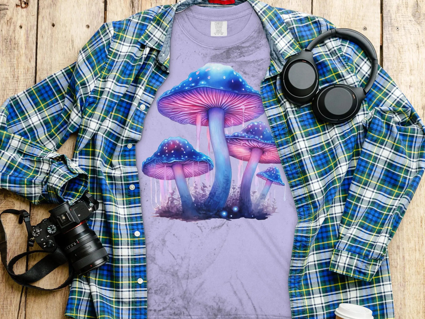 Mushroom Artwork Show Off These New Designs Quality Apparel - Creations Unlimited