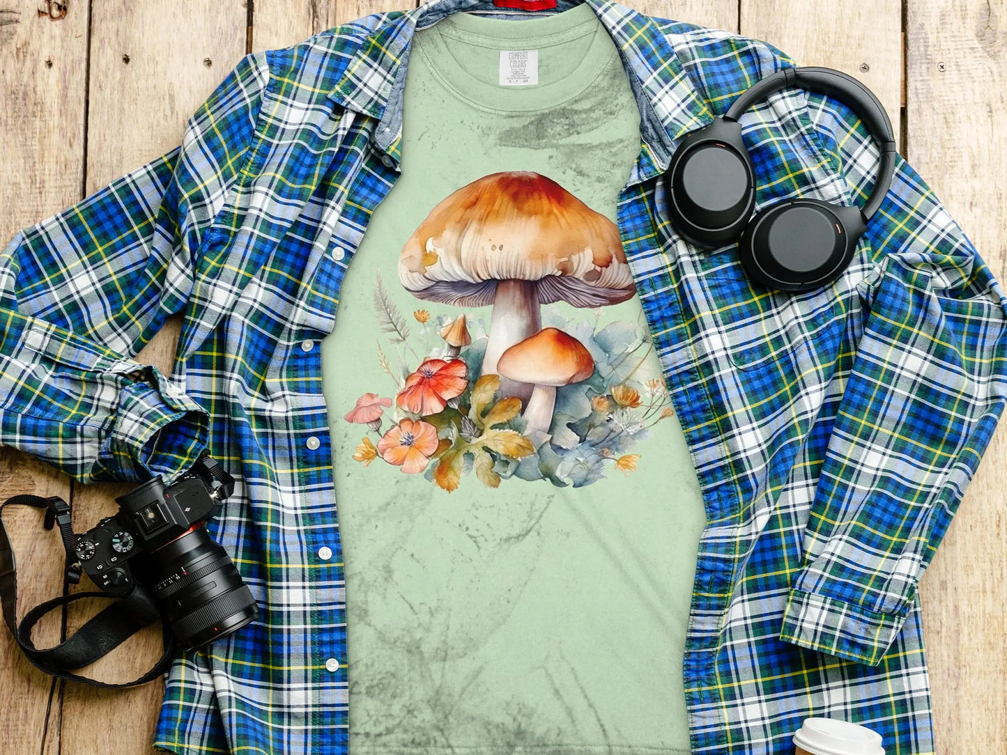 Mushroom Artwork Show Off These New Designs Quality Apparel - Creations Unlimited