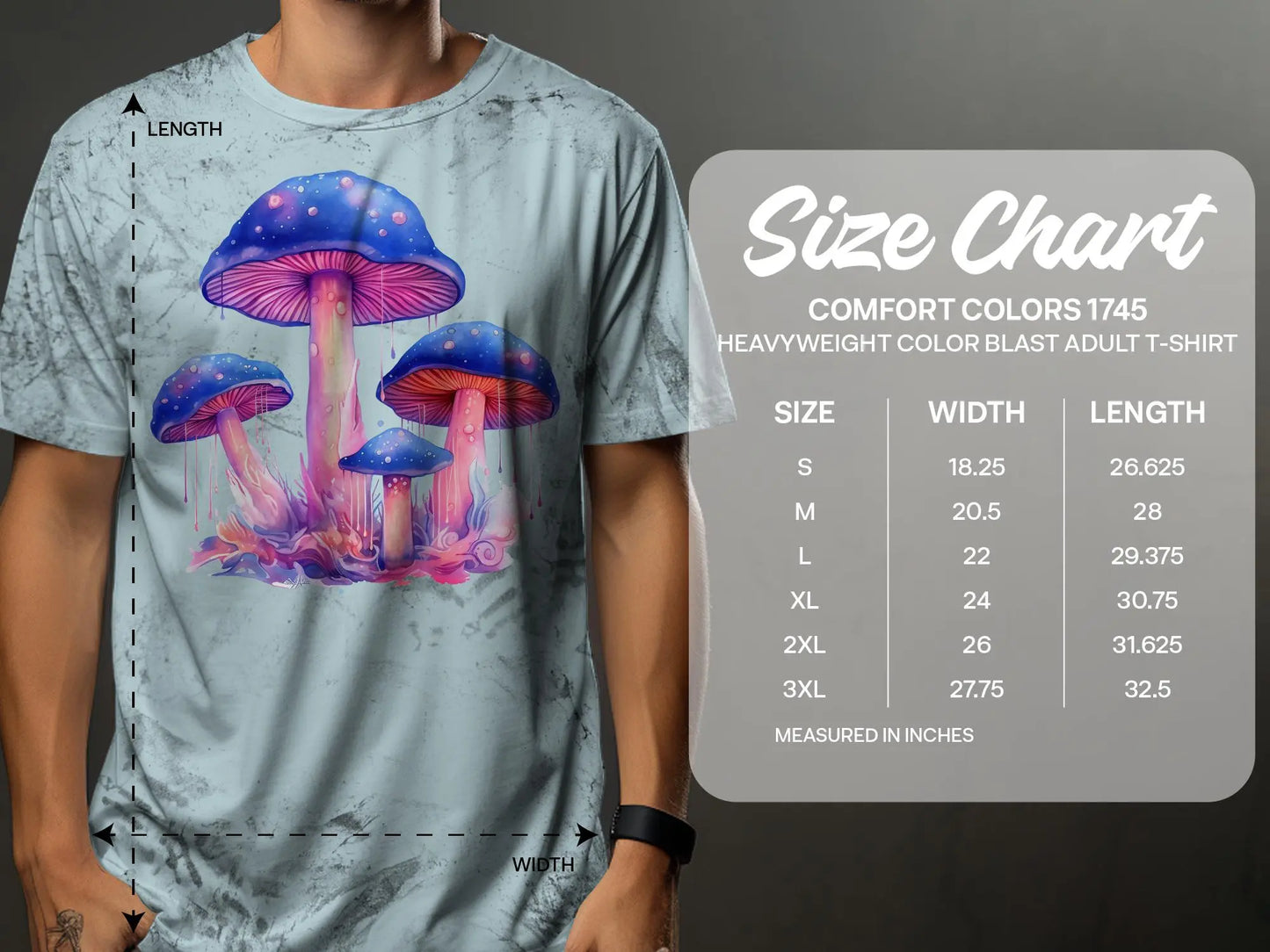 Mushroom Artwork Show Off These New Designs Quality Apparel - Creations Unlimited