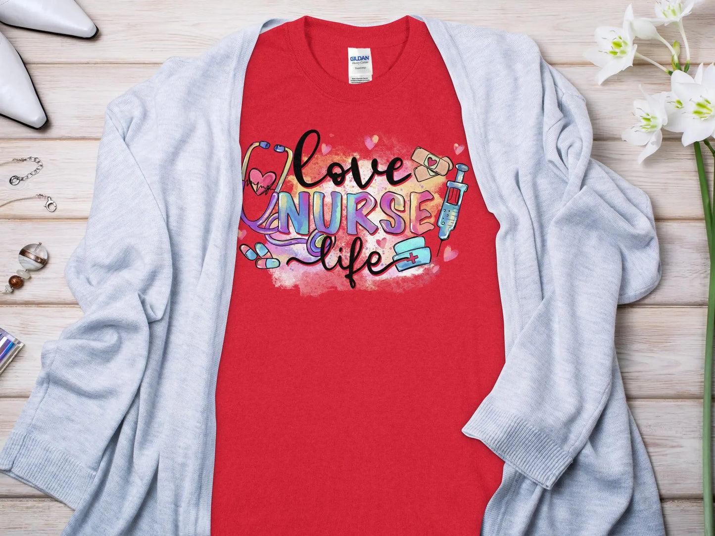 Nurse Life Nurse, Future Nurse Gift Idea, Nursing School Student Grad, RN LPN, Nurse Life, Funny Nurse Support Your Nurses - Creations Unlimited
