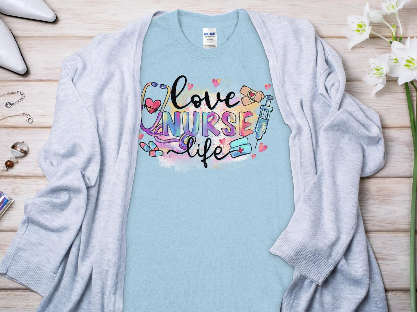 Nurse Life Nurse, Future Nurse Gift Idea, Nursing School Student Grad, RN LPN, Nurse Life, Funny Nurse Support Your Nurses - Creations Unlimited
