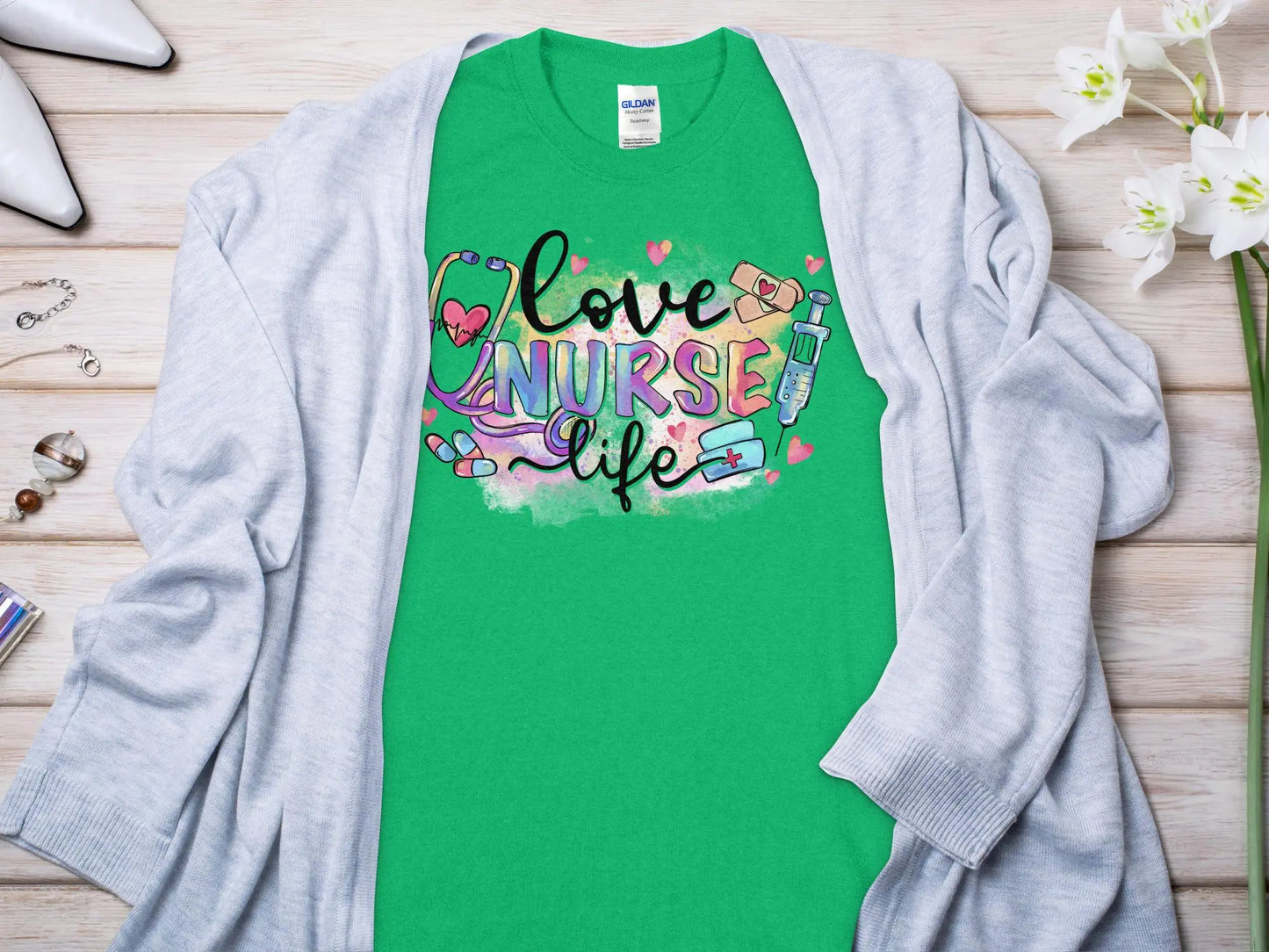 Nurse Life Nurse, Future Nurse Gift Idea, Nursing School Student Grad, RN LPN, Nurse Life, Funny Nurse Support Your Nurses - Creations Unlimited