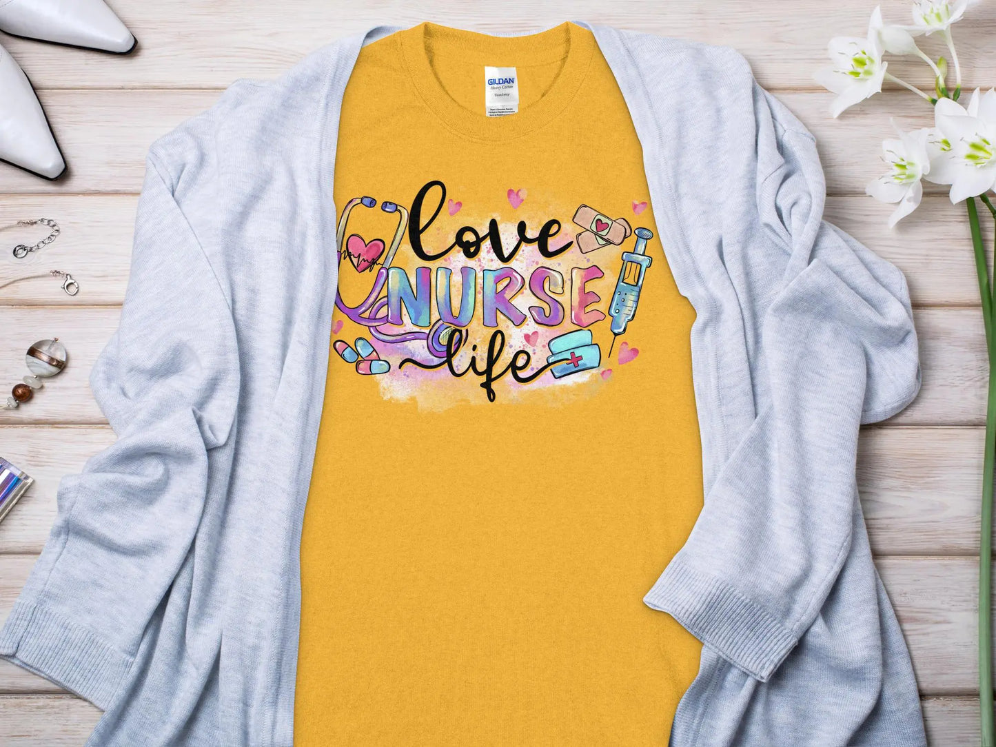 Nurse Life Nurse, Future Nurse Gift Idea, Nursing School Student Grad, RN LPN, Nurse Life, Funny Nurse Support Your Nurses - Creations Unlimited