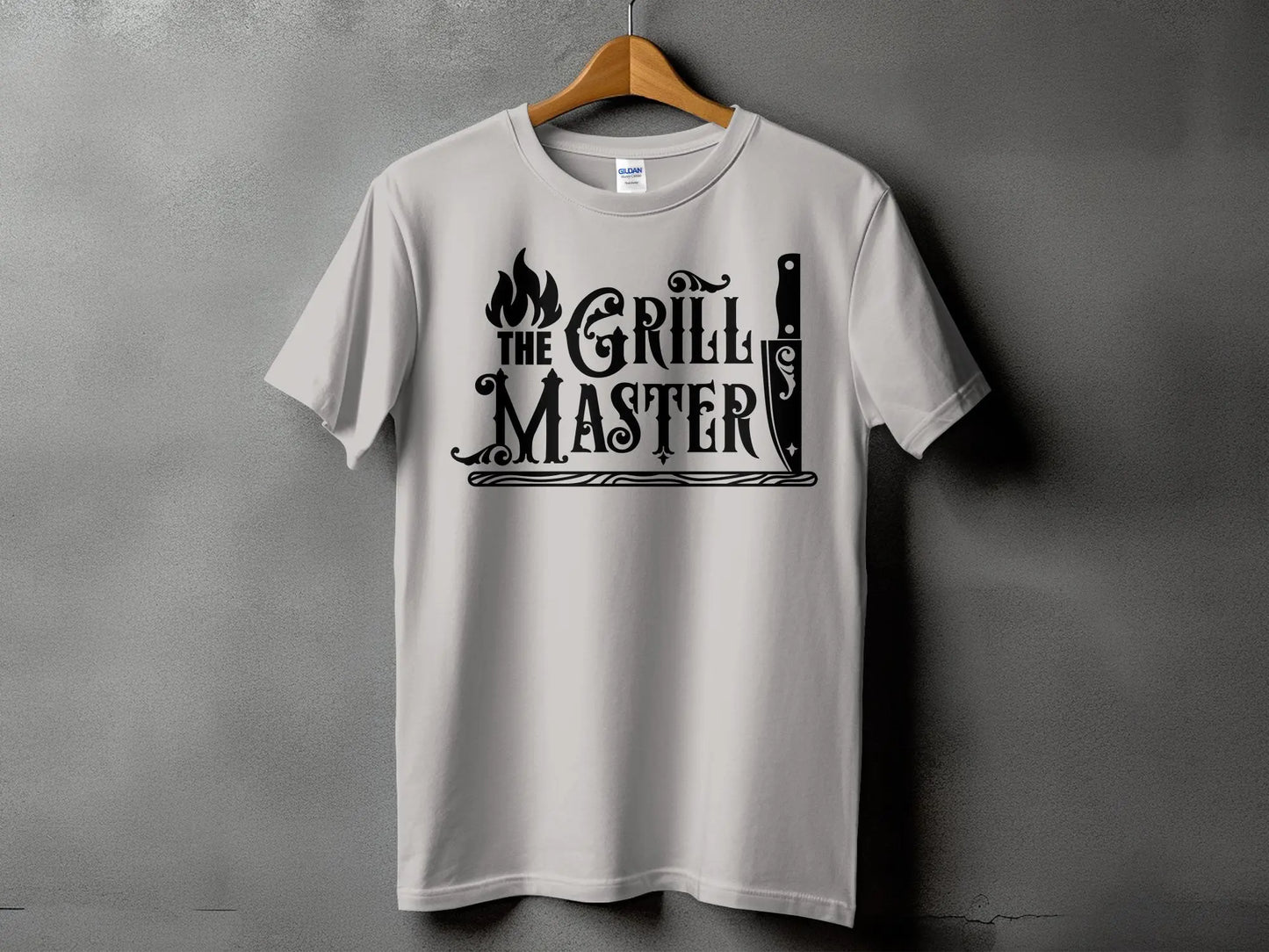 The Grill Master high-quality BBQ outdoor cooking tee-shirt - Creations Unlimited