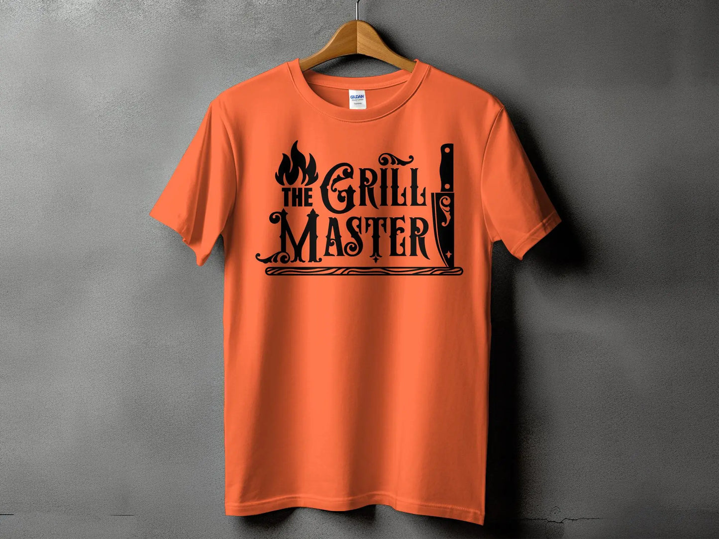 The Grill Master high-quality BBQ outdoor cooking tee-shirt - Creations Unlimited
