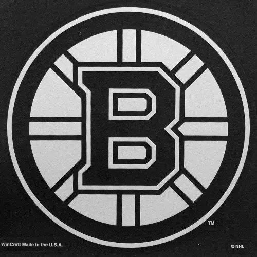 WinCraft NHL Boston Bruins White 8'' Logo Decal WinCraft