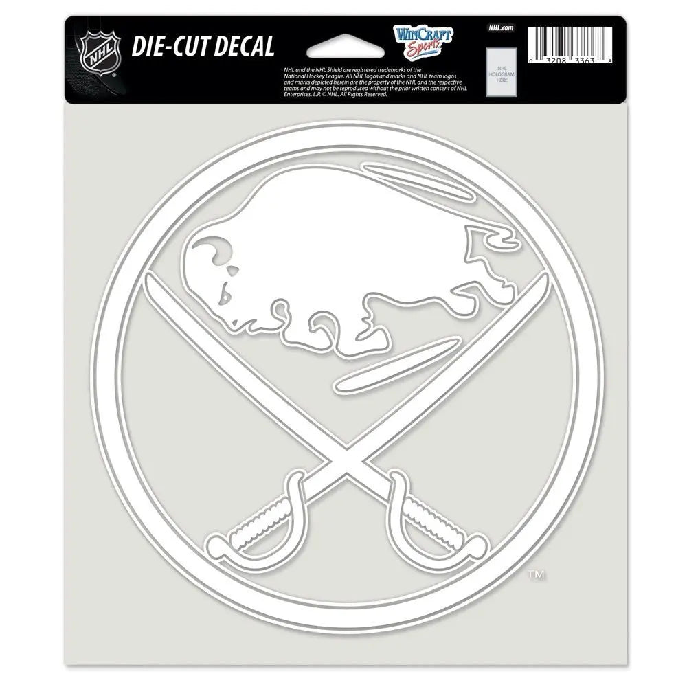 Wincraft NHL Buffalo Sabres WCR29601010 Perfect Cut Decals, 8" x 8" WinCraft