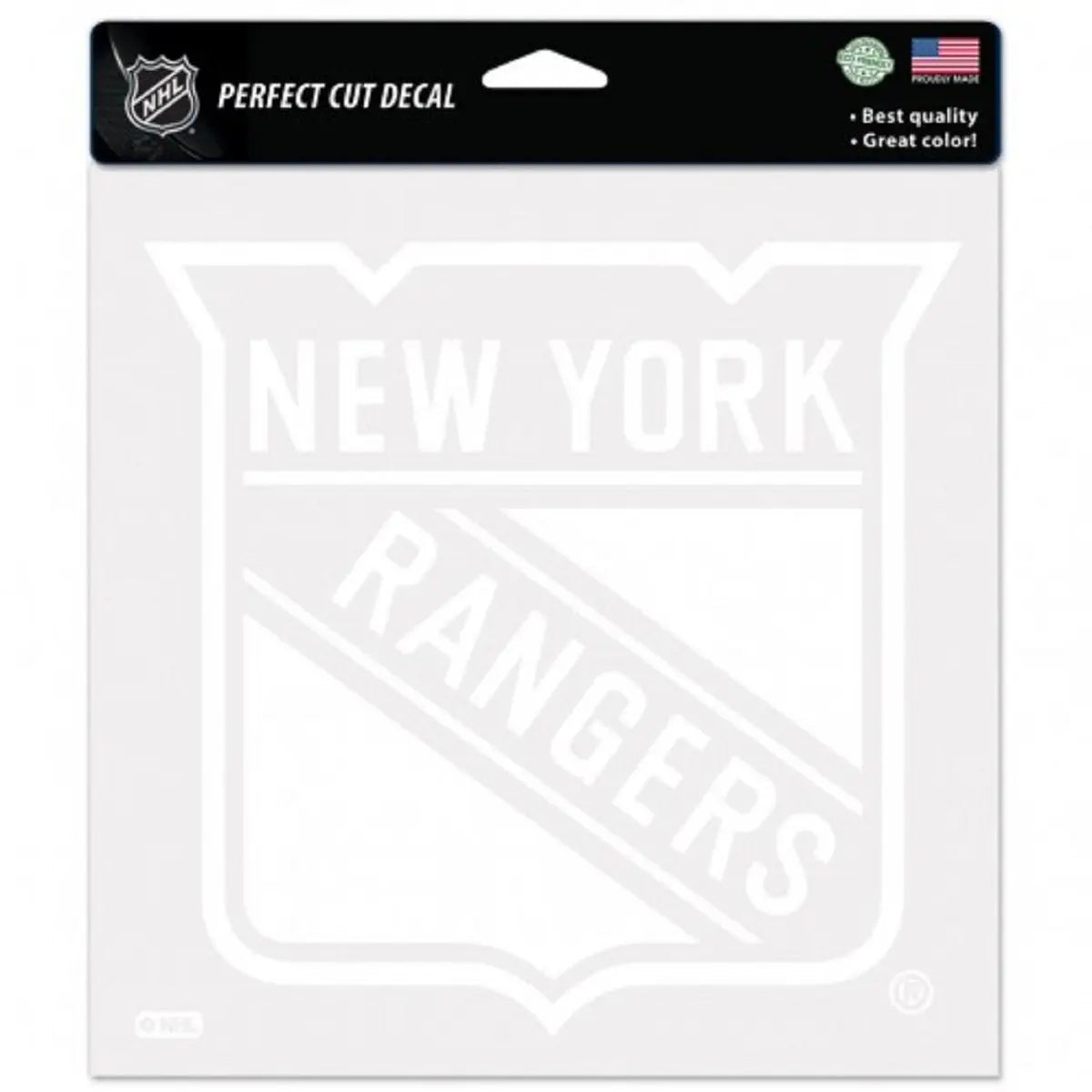 Wincraft NHL New York Rangers WCR29633014 Perfect Cut Decals, 8" x 8" WinCraft