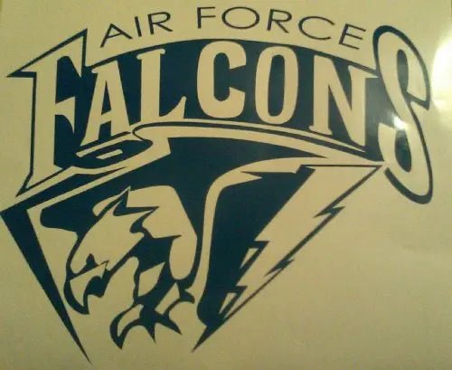 Airforce Falcons Cornhole Decals - 2 Cornhole Decals Vinyl Adhesive Creations Unlimited