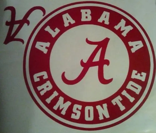 Alamba Roll Tide Cornhole Decals - 2 Cornhole Decals Creations Unlimited