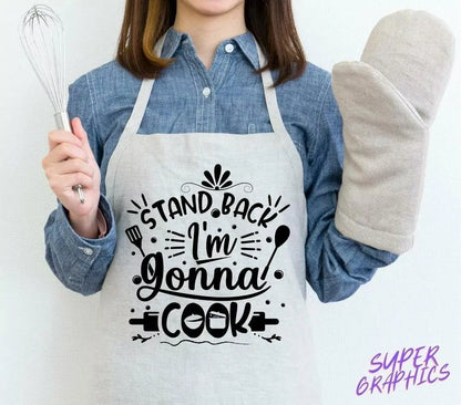 Apron The Secret of a Clean Kitchen Gift Creative Fun Apparel Creations Unlimited