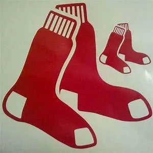 Boston Redsox Baseball Cornhole Decals - 2 Cornhole Decals Free Circles Creations Unlimited