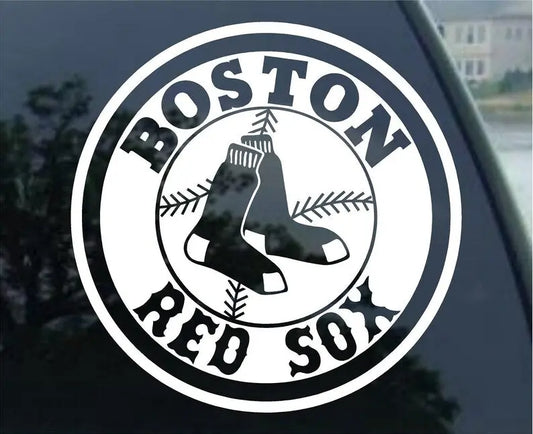 Boston Redsox Cornhole Decals - 2 Cornhole Decals Vinyl Decals 2 Free Window Decals - Creations Unlimited