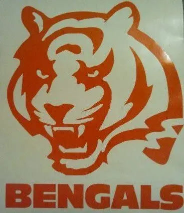 Cincinnati Bengals Cornhole Decals - 2 Cornhole Decals - Free Window Decals Creations Unlimited