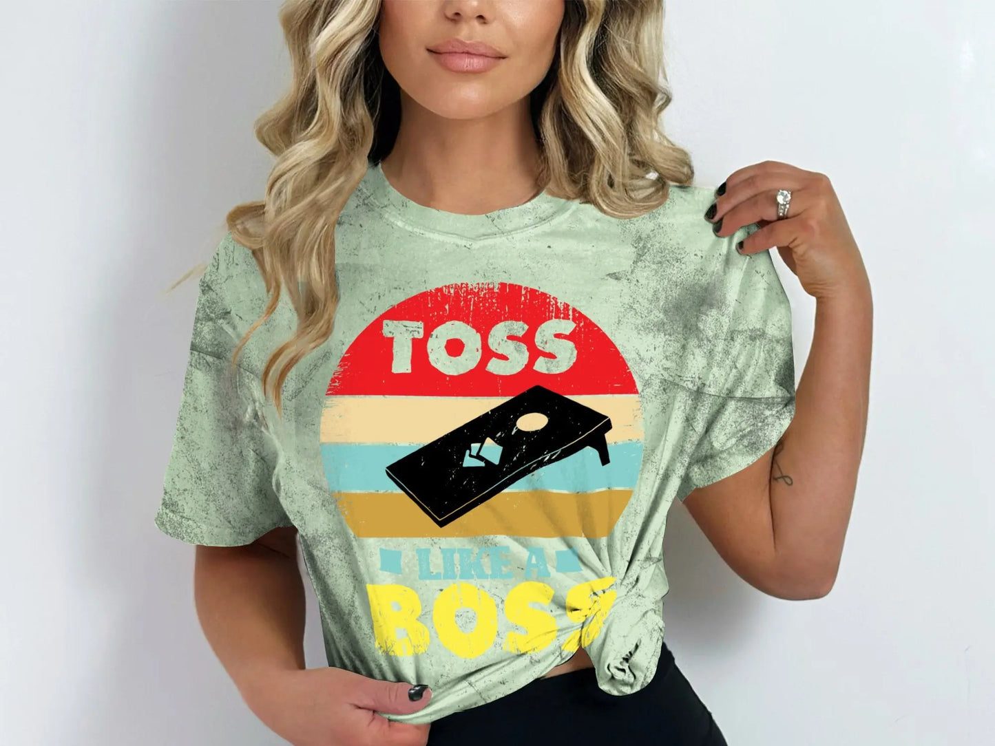 Cornhole Game Play Tee-Shirt All Sizes - Creations Unlimited