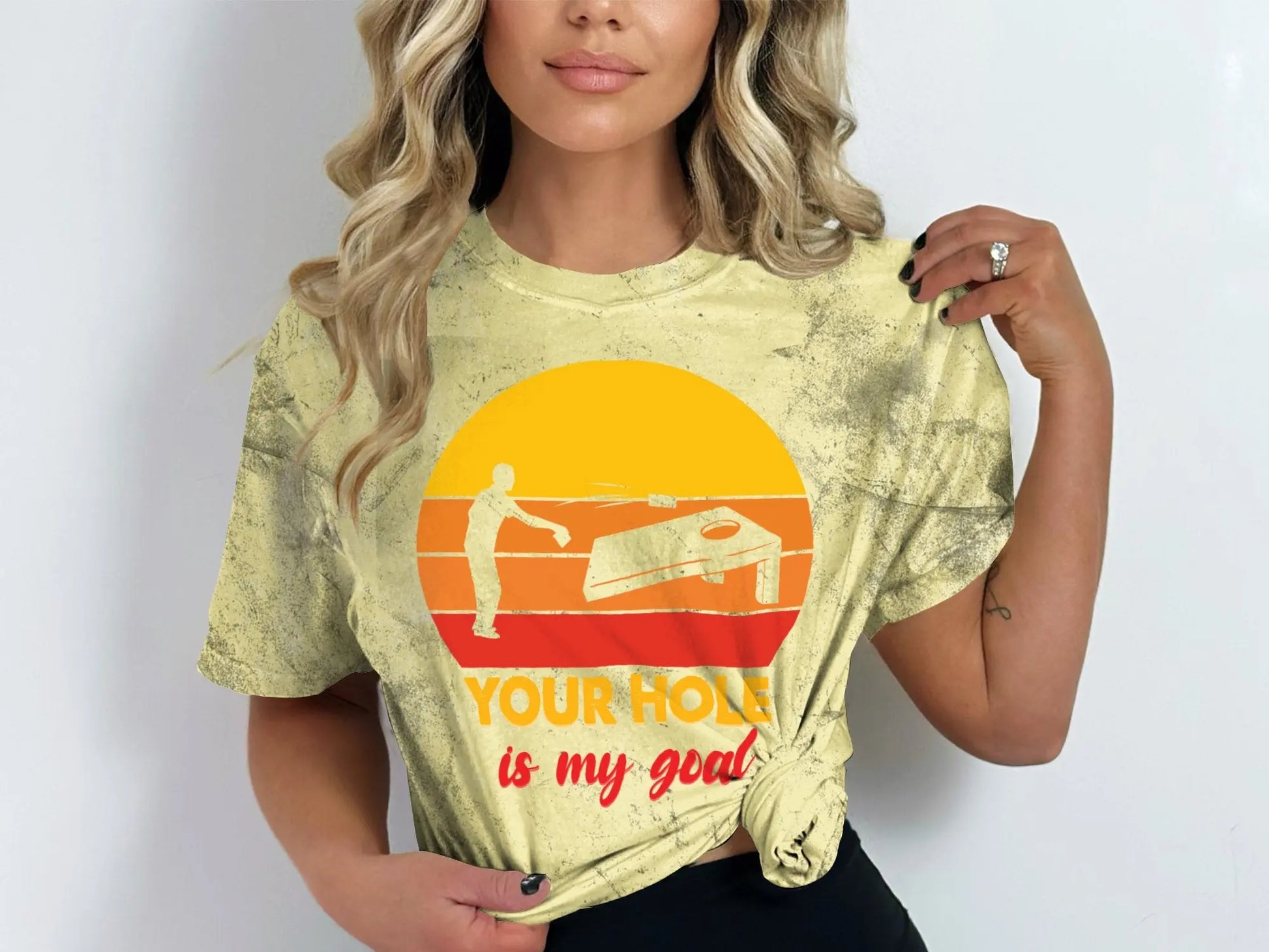 Cornhole Game Play Tee-Shirt All Sizes - Creations Unlimited