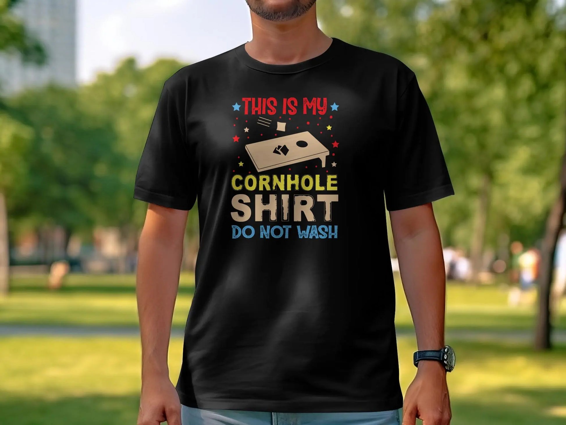 Cornhole Game Play Tee-Shirt All Sizes - Creations Unlimited