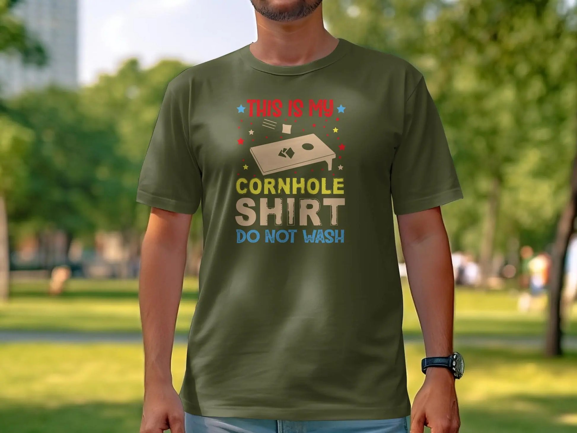 Cornhole Game Play Tee-Shirt All Sizes - Creations Unlimited