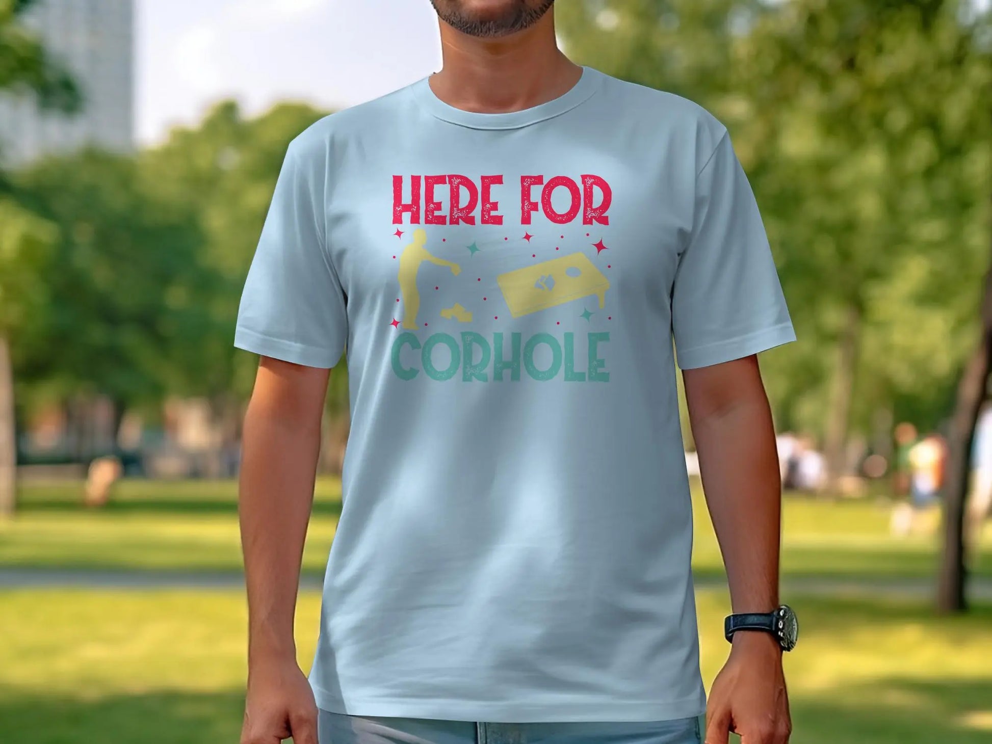 Cornhole Game Play Tee-Shirt All Sizes - Creations Unlimited