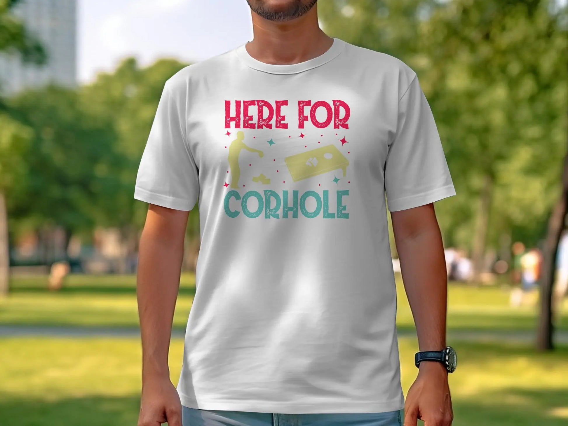 Cornhole Game Play Tee-Shirt All Sizes - Creations Unlimited