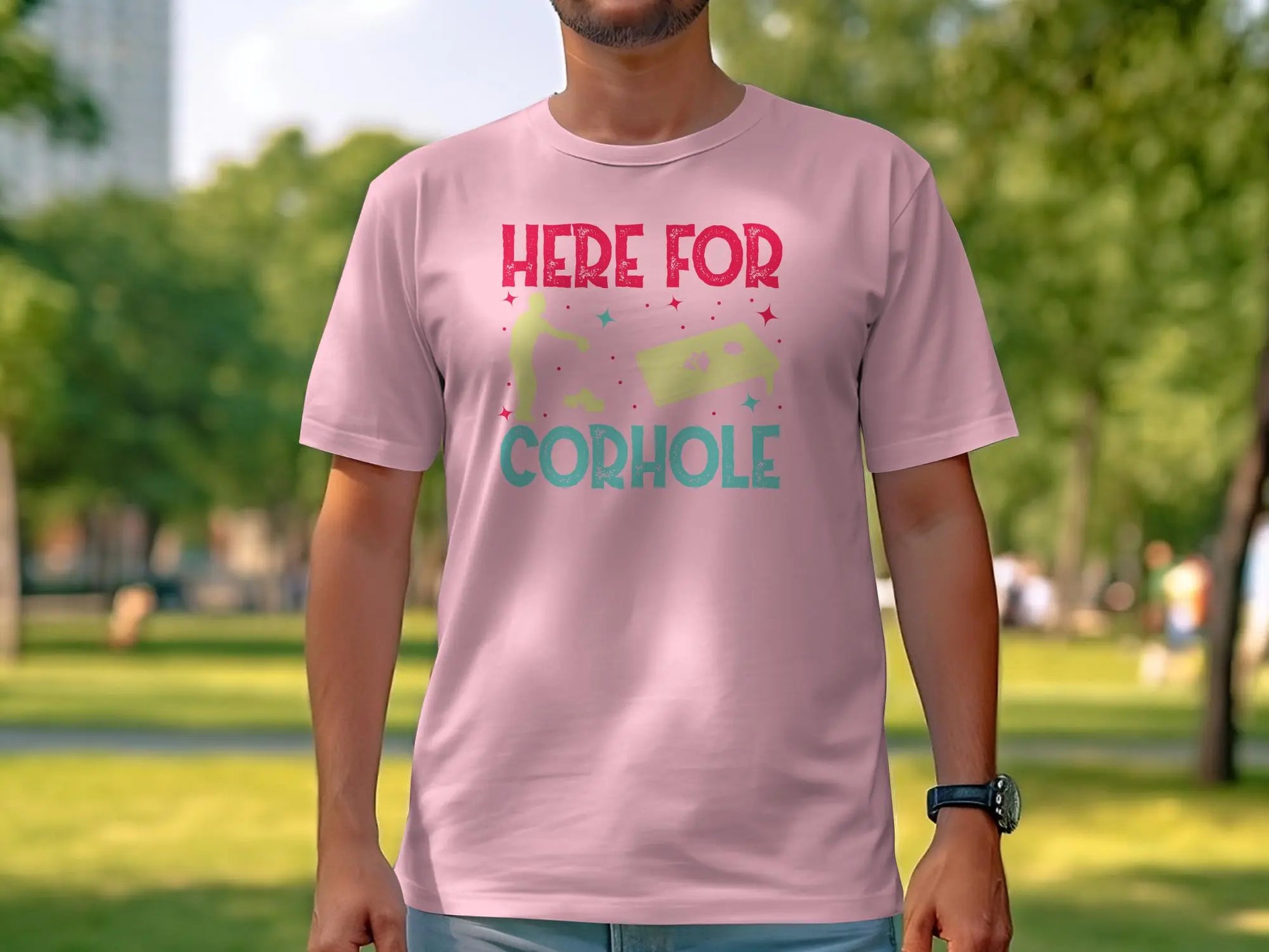 Cornhole Game Play Tee-Shirt All Sizes - Creations Unlimited