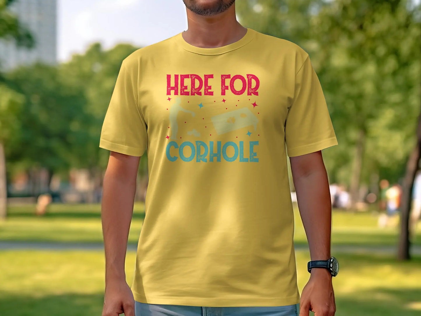Cornhole Game Play Tee-Shirt All Sizes - Creations Unlimited