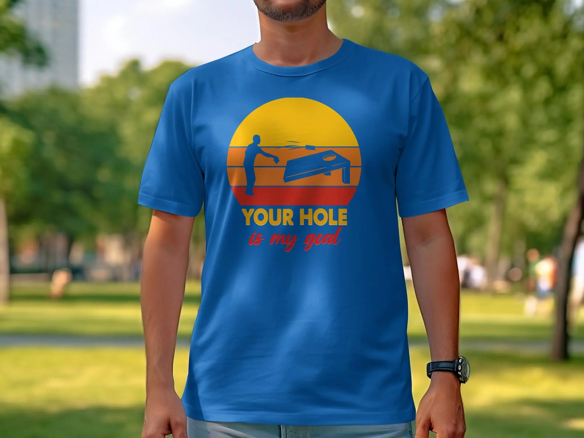 Cornhole Game Play Tee-Shirt All Sizes - Creations Unlimited