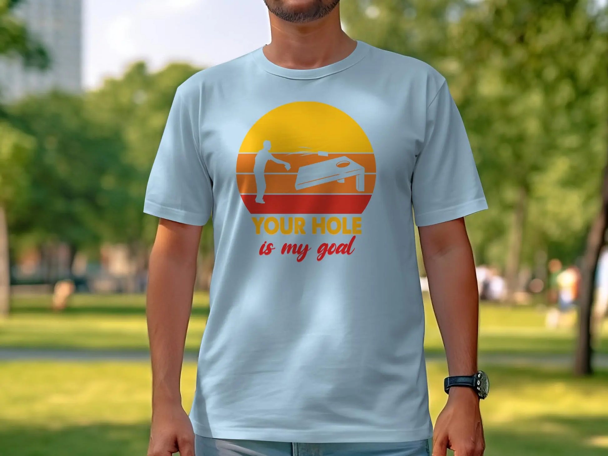 Cornhole Game Play Tee-Shirt All Sizes - Creations Unlimited