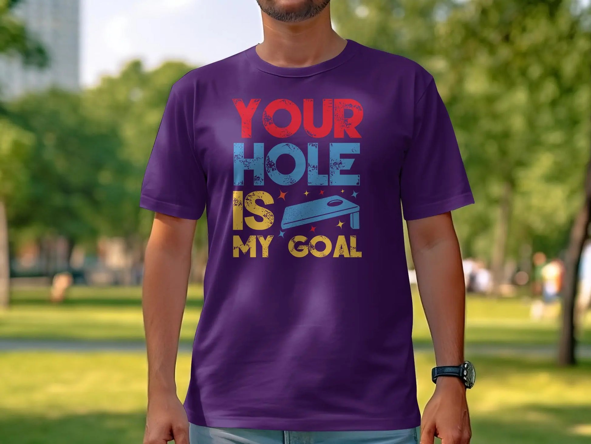 Cornhole Game Play Tee-Shirt All Sizes - Creations Unlimited