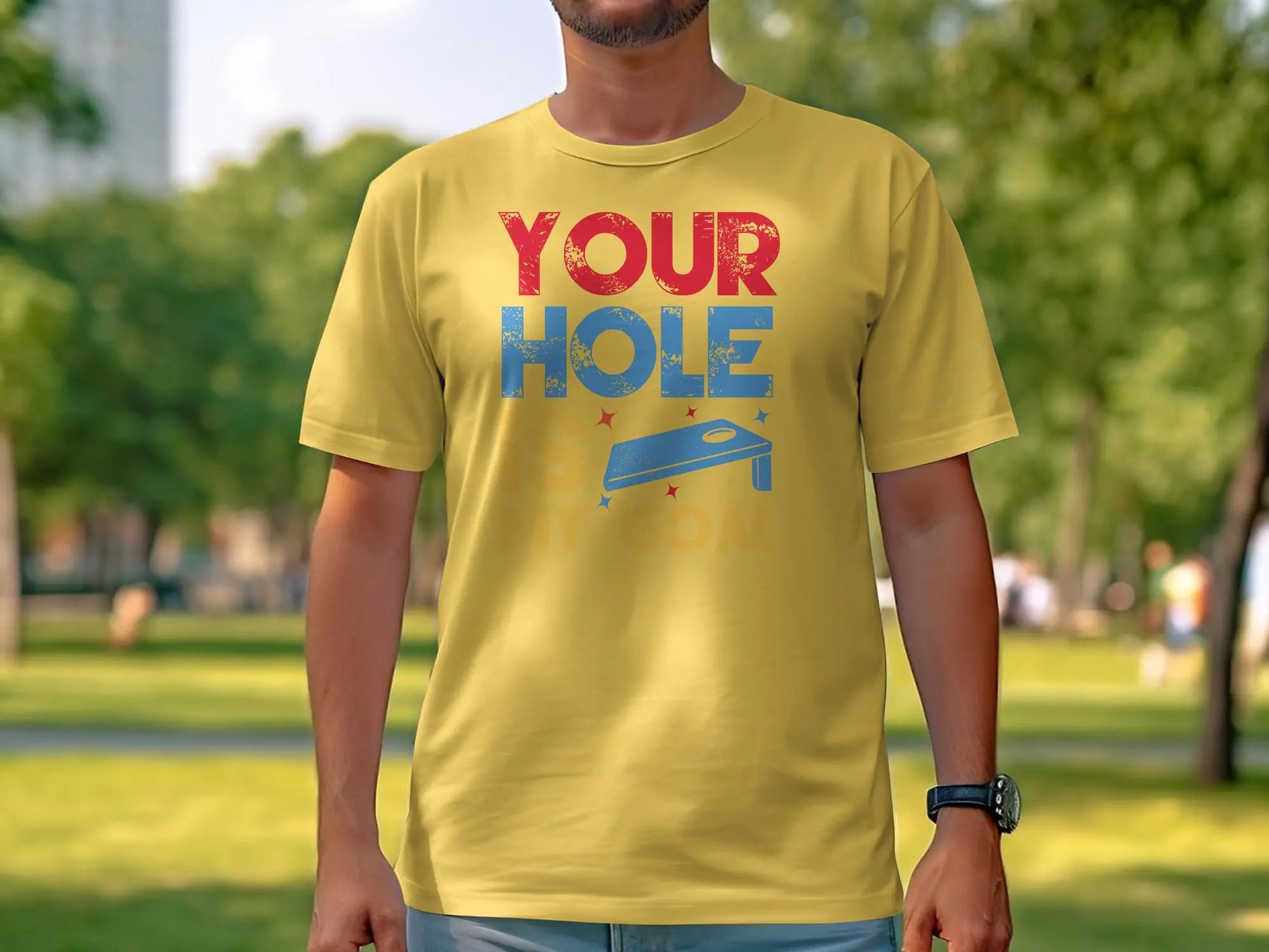 Cornhole Game Play Tee-Shirt All Sizes - Creations Unlimited