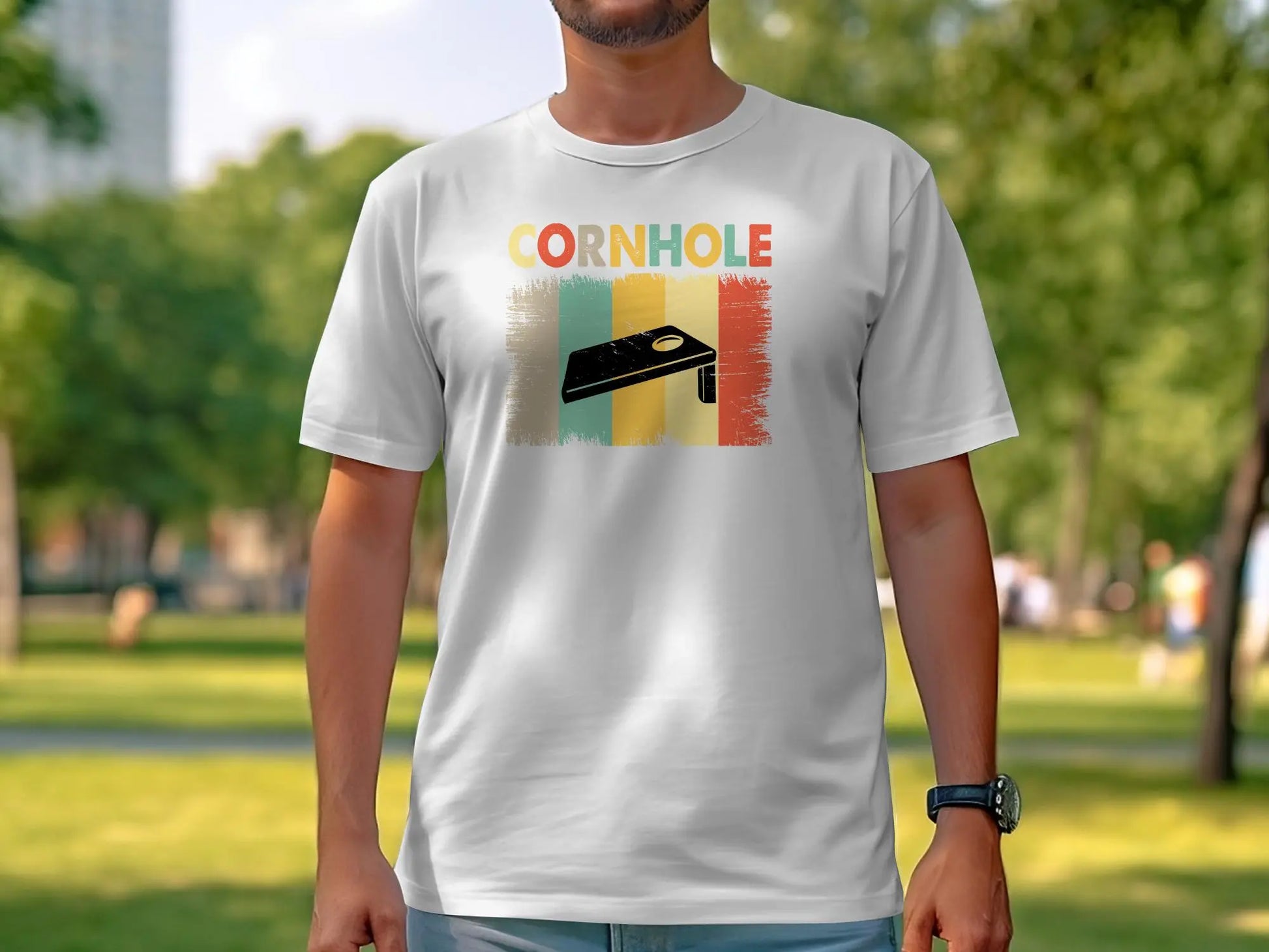 Cornhole Game Play Tee-Shirt All Sizes - Creations Unlimited