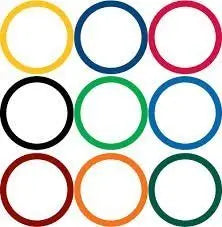 Cornhole Hole Circles Cornhole Decals - 2 Cornhole Circles Decals Pick Color Creations Unlimited