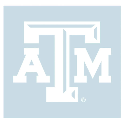 Craftique Texas A&M University Decals (white (aTm) (3 in, 4 in, 6 in, 12 in, 18 in), 3 in) Craftique